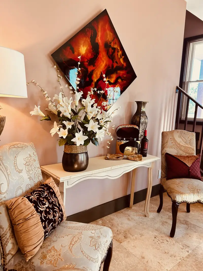 Dining area vignette